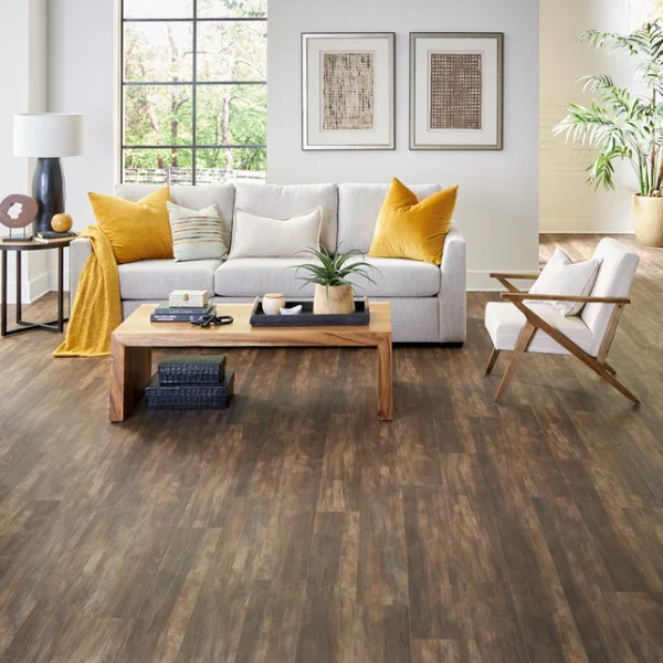 Rustic Reclaimed Oak Waterproof Luxury Vinyl Plank Flooring