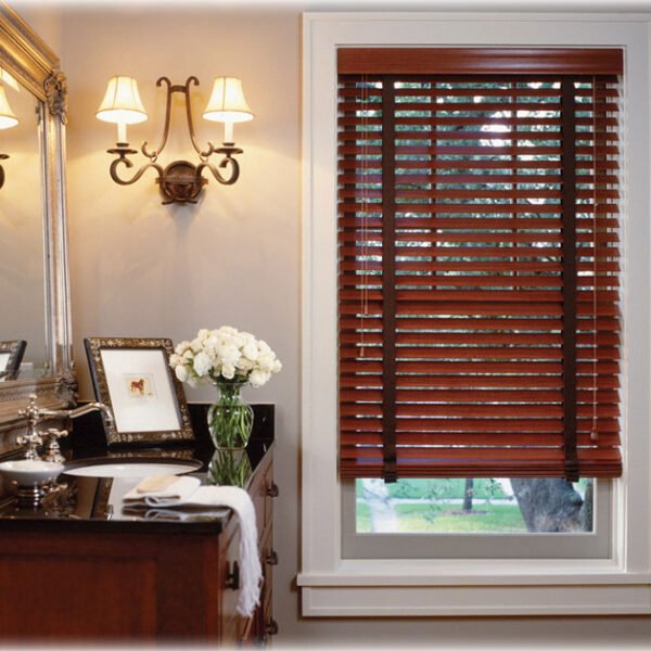 Decora Timberlux Black Wooden Blinds | Wooden Venetian Blinds